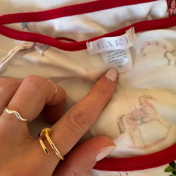 Lake Riley Sheehy Long Long Christmas Pajamas XXS - Picture 2 of 2